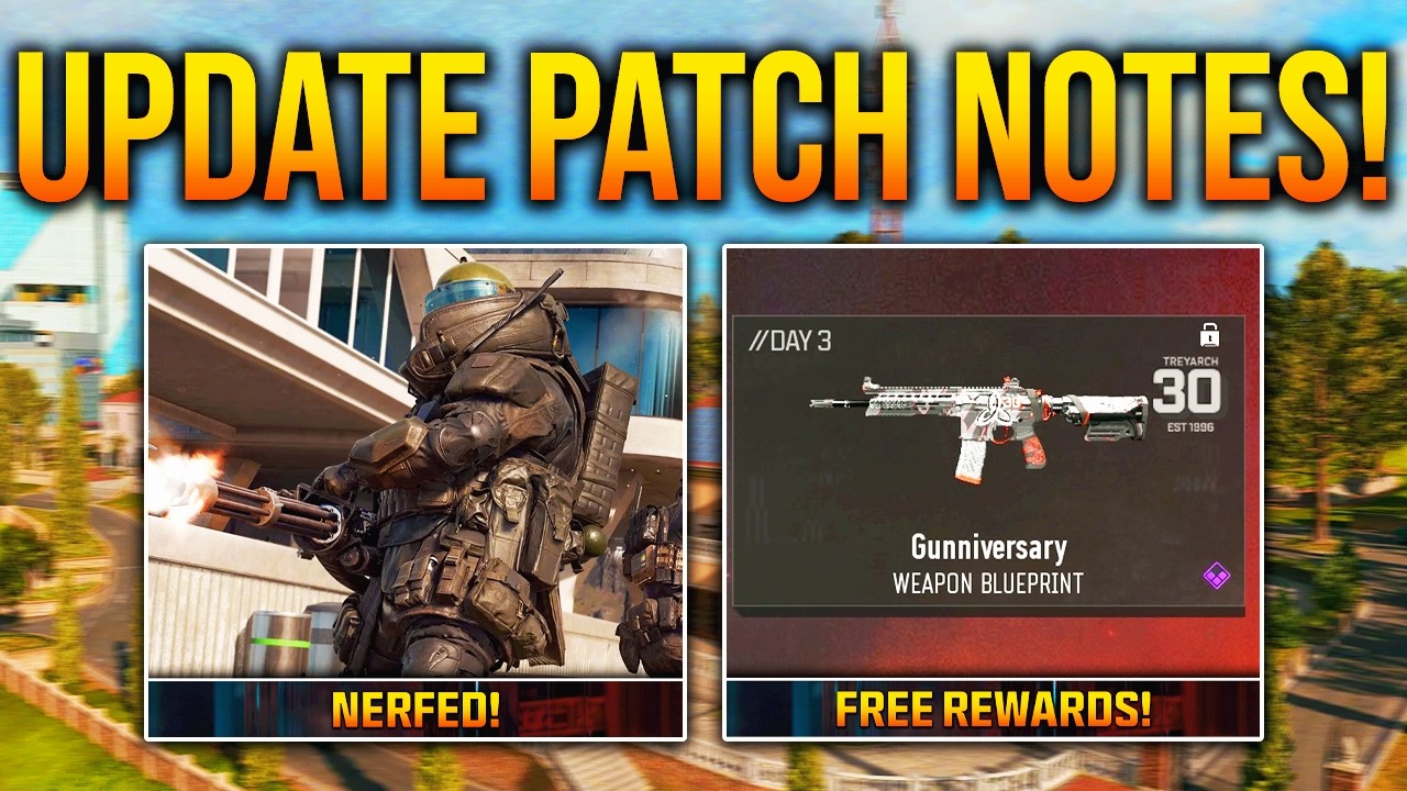 All New CALL OF DUTY UPDATE PATCH NOTES…