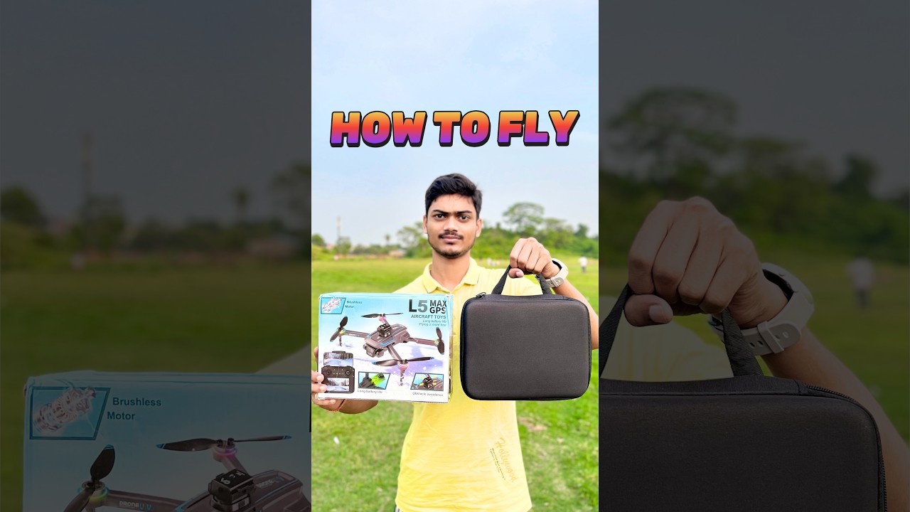 How to Fly L5 Max GPS Drone | Step-by-Step Guide in Hindi | Complete Tutorial GPS & Calibration