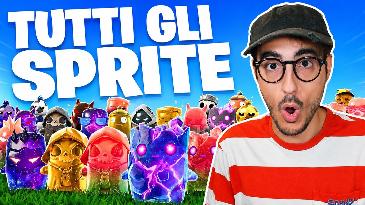 Chi cattura più SPRITE VINCE! (Challenge) - Fortnite