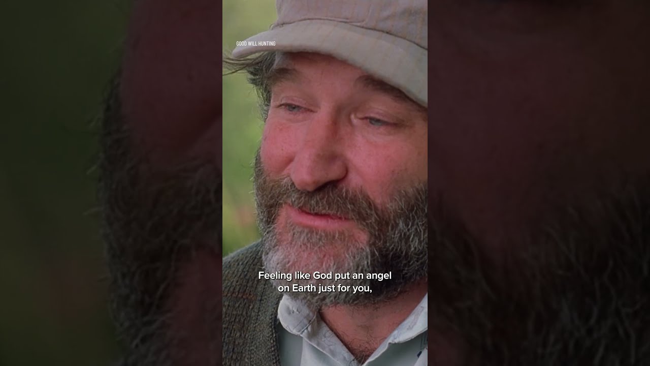 Robin Williams taught us so much about life and love in Good Will Hunting (1997).