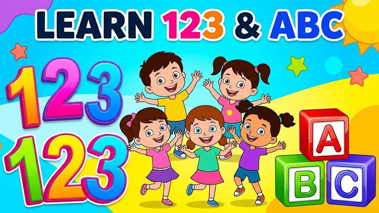 Numbers Song Ten in the Bed I Phonics Alphabet Song for Kids I Learn Alphabets