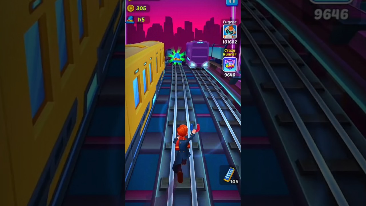 Fastest Run in Subway Princess! ⚡ #subwaysurfers #gaming #viral #shorts