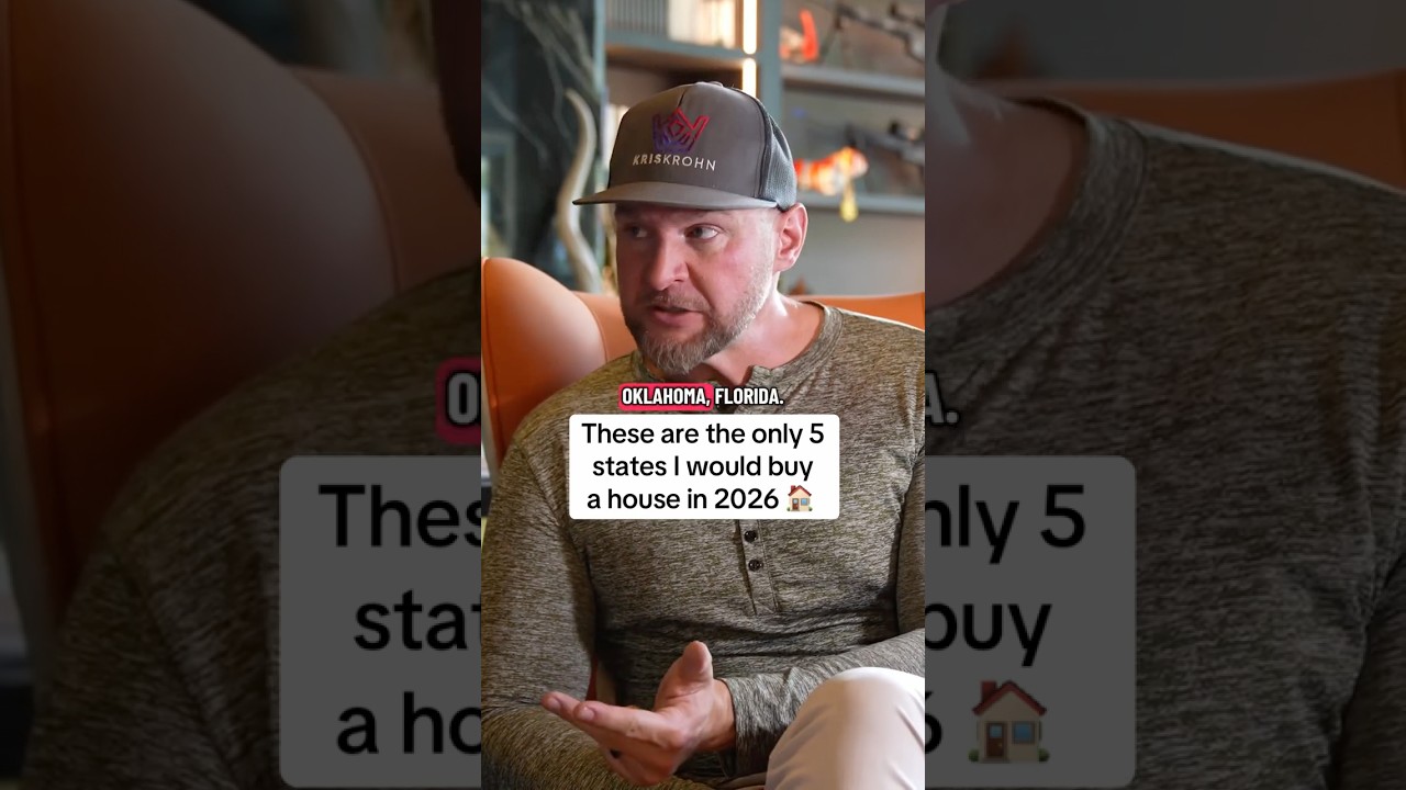 These are the only 5 states I would buy a house in 2026 🏠