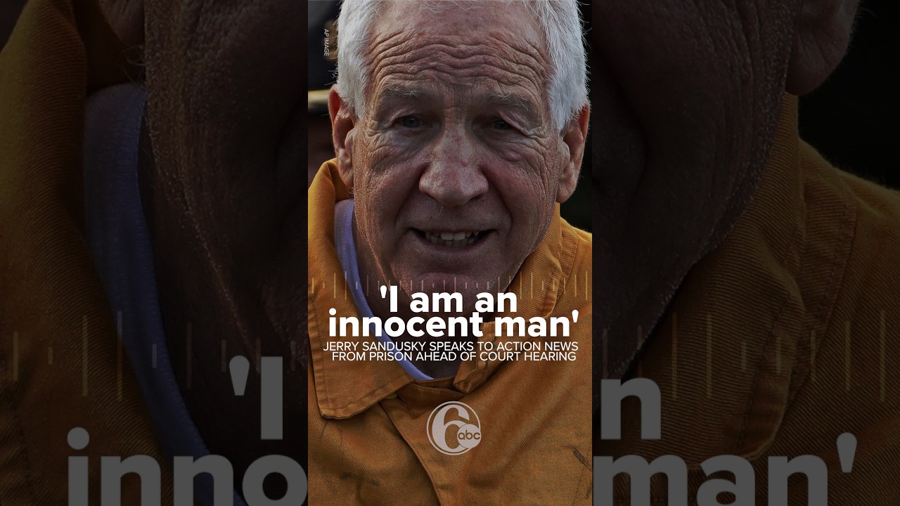 'I am an innocent man': Jerry Sandusky speaks from prison ahead of court hearing | EXCLUSIVE