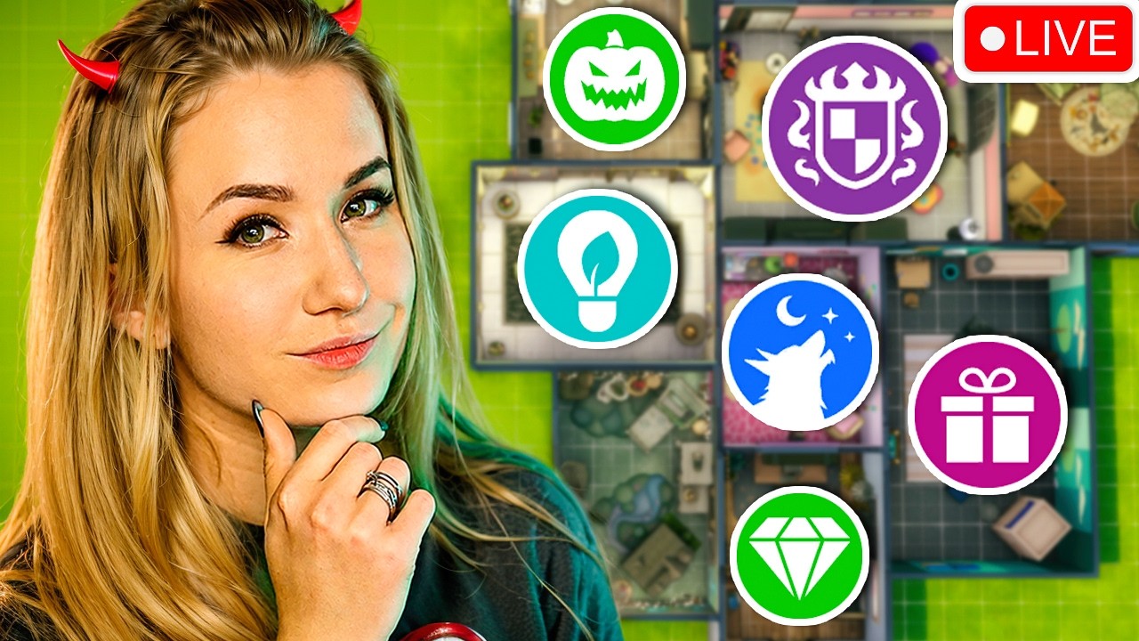 🔴  строю дом, и каждая комната - рандомное дополнение в The Sims 4