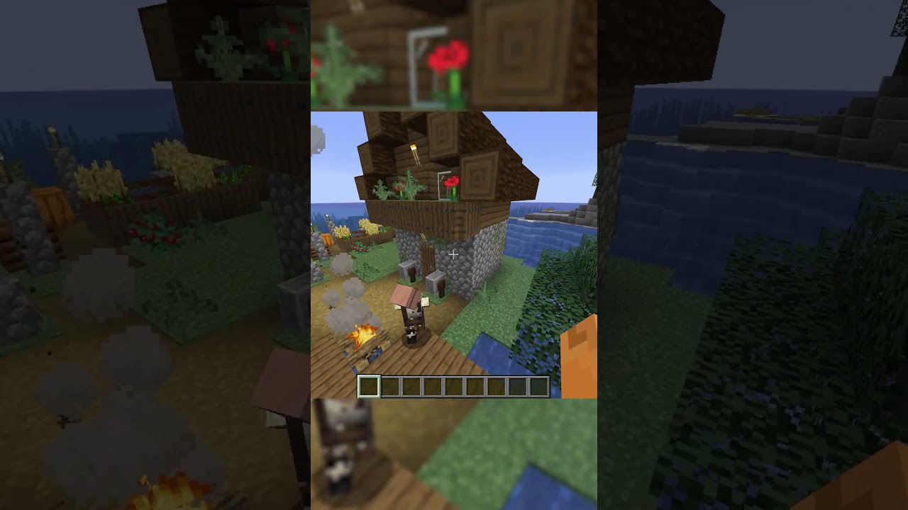 Semilla de Minecraft JAVA con 4 aldeas en el Spawn