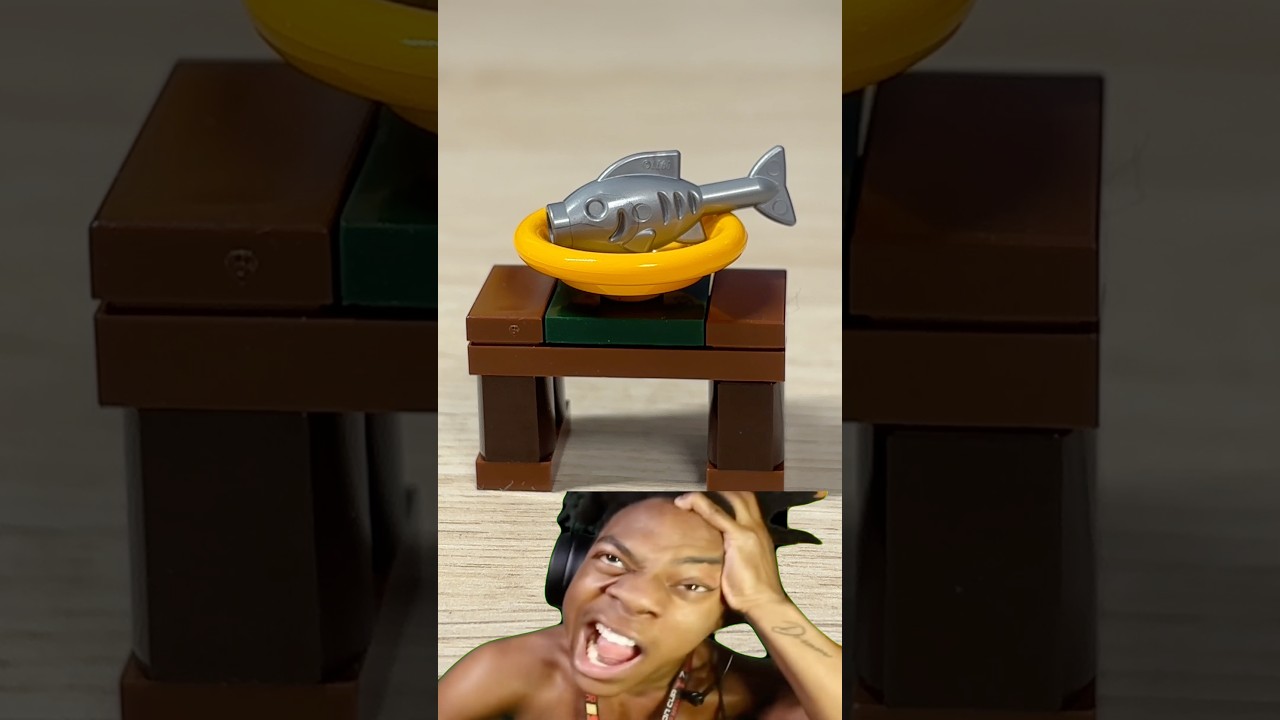 😱КАКАЯ ЕДА LEGO ДОСТАНЕТСЯ ТЕБЕ!? #lego #лего #shorts #челлендж