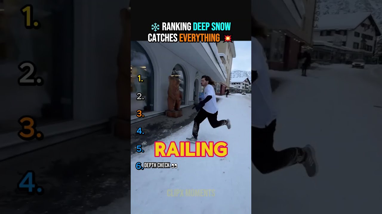 Deep snow catches everything ranking #usa