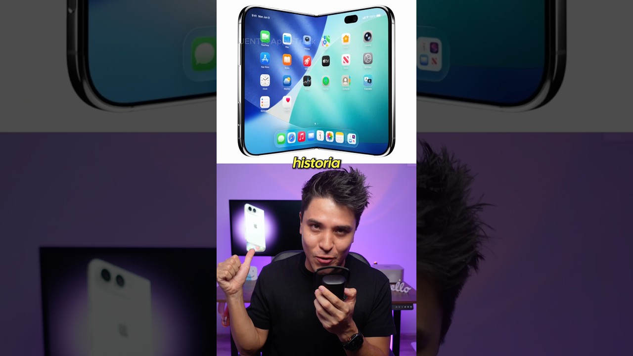 📱🤯 El iPhone Ultra va a romper el internet! #Tecnologia #iPhoneUltra #Plegable #iPhone #apple