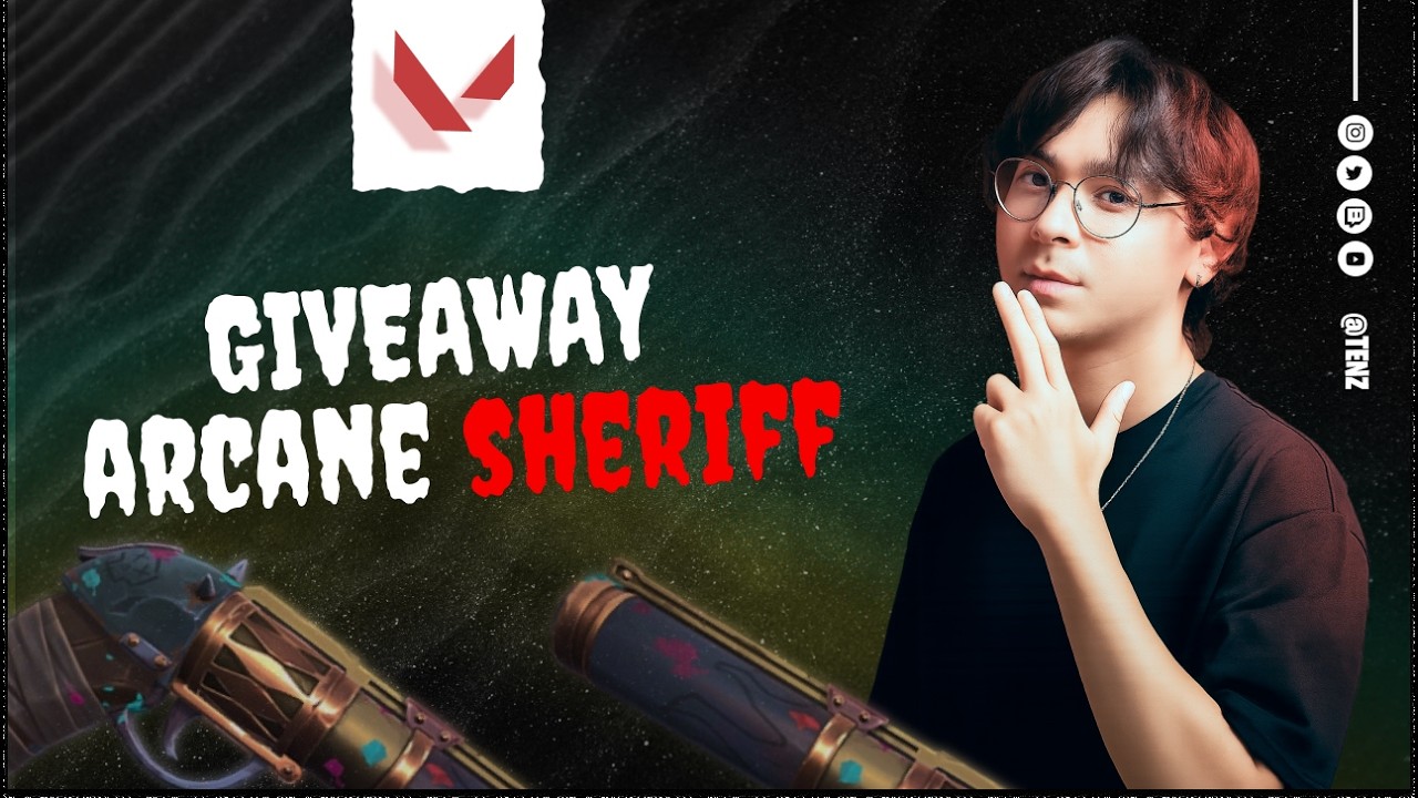 TenZ: Get your Arcane Sheriff right now! Streaming with subs in Valorant!
