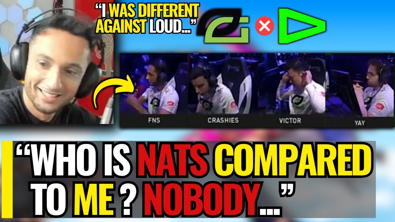 🚨 FNS Reacts to His Motivational Speech vs LOUD and Chat EXPLODES 😂