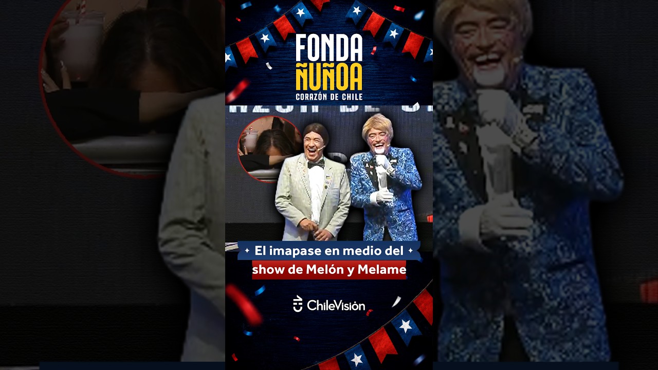 La divertida interacción con el público de Melón y Melame durante su rutina en la Fonda Ñuñoa