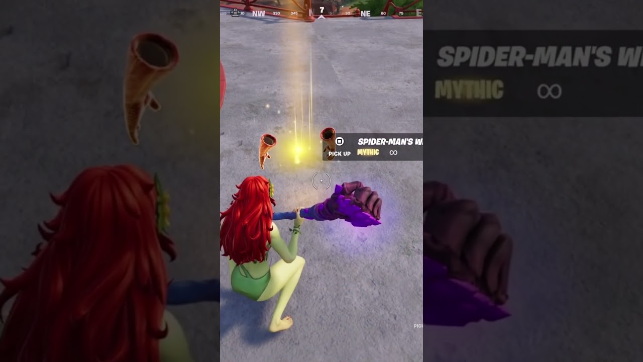 Spider-Man’s web shooters location!