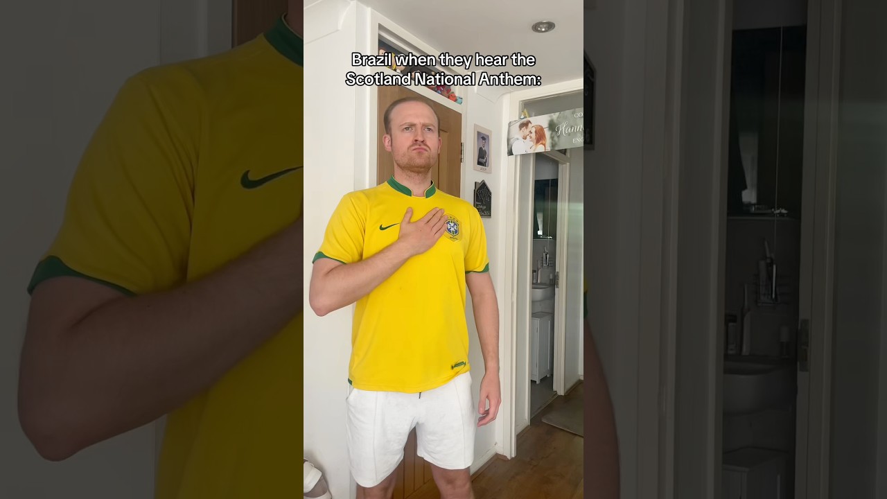 BRAZIL V SCOTLAND #brazil #scotland #worldcup #football #footballmemes #shorts #viral