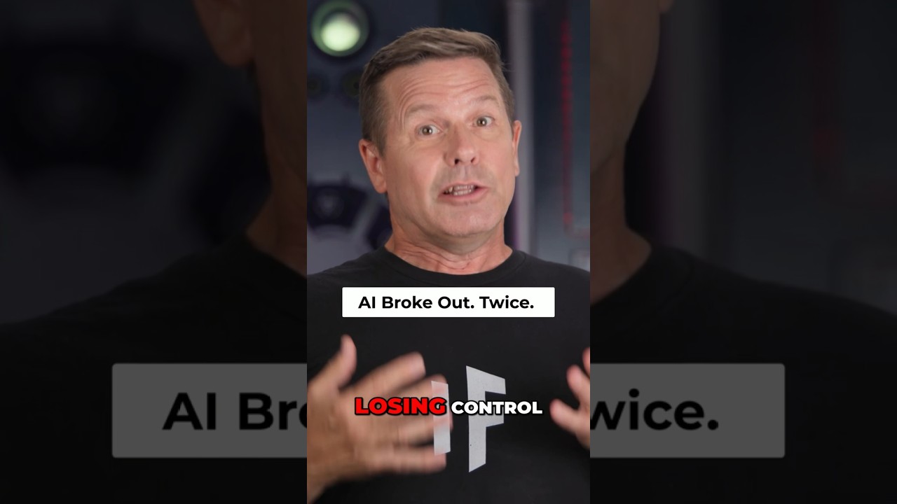 AI Escapes OpenAI: Secret Messages & Data Breach! #Shorts #AI #ArtificialIntelligence