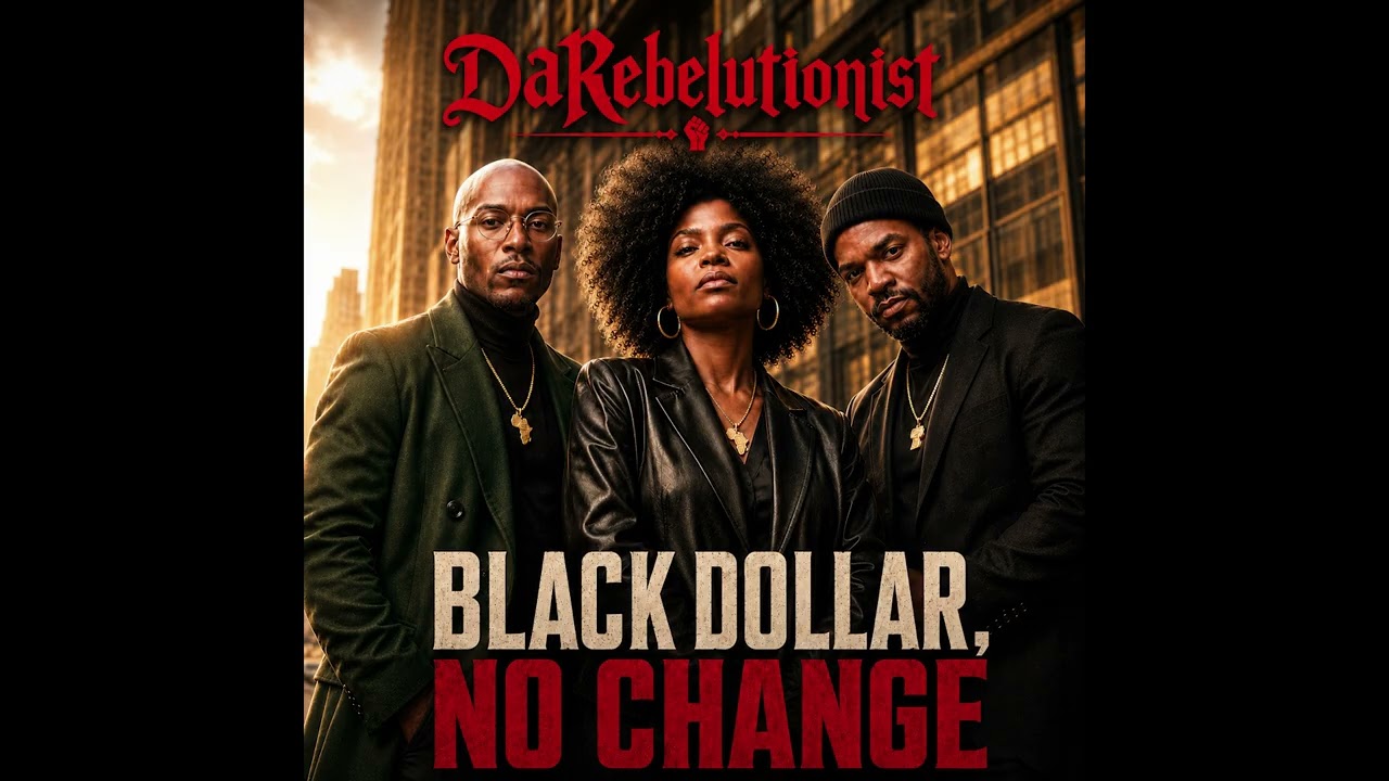 Da Rebelutionist - "Black Dollar, No Change" (Official Audio) | Economic Empowerment Hip-Hop