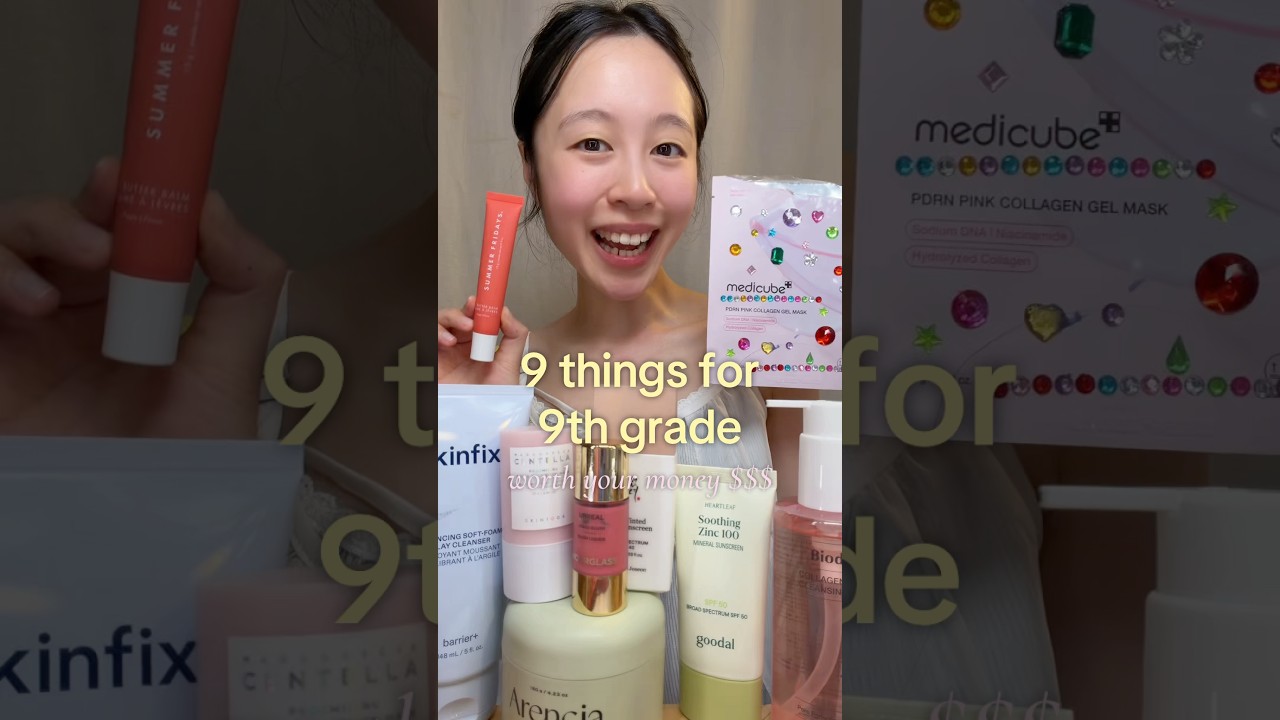 9 things for 9th grade🌷🥛✨ worth your money 💖