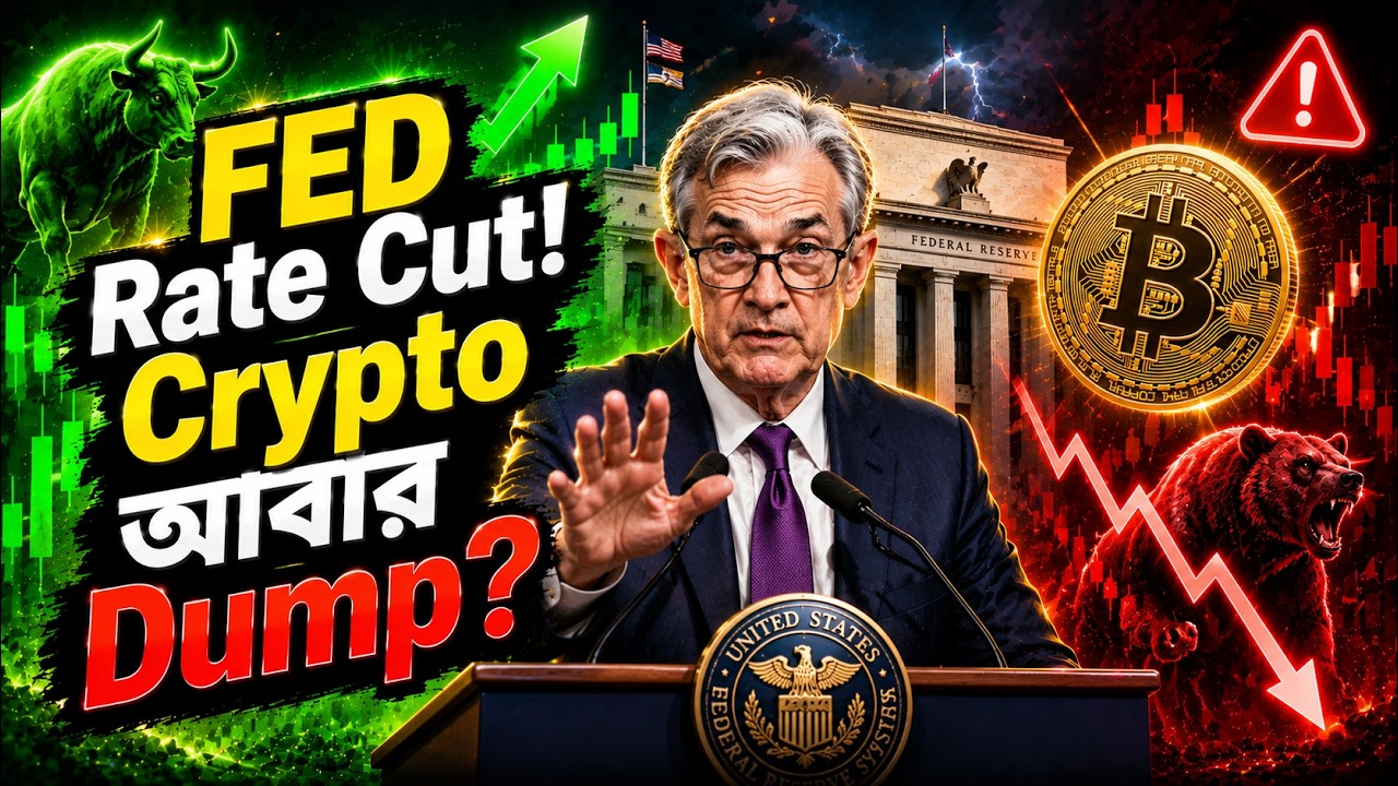বিটকয়েন কি আবার 50K আসতে পারে? Bitcoin Big Move After Fed Rate Cut? Crypto Update Bangla|