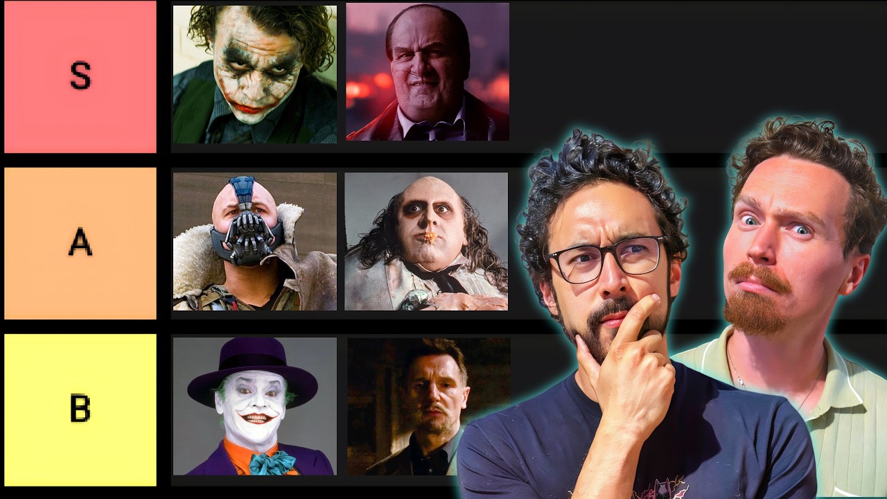 Ranking Every Batman Movie Villain *Since 1989* - A Tier List That Got Out Of Hand