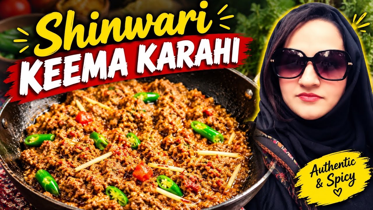 Shinwari Keema Karahi | Mutton Keema Shinwari Karahi | Authentic Desi Taste | Easy Keema Karahi
