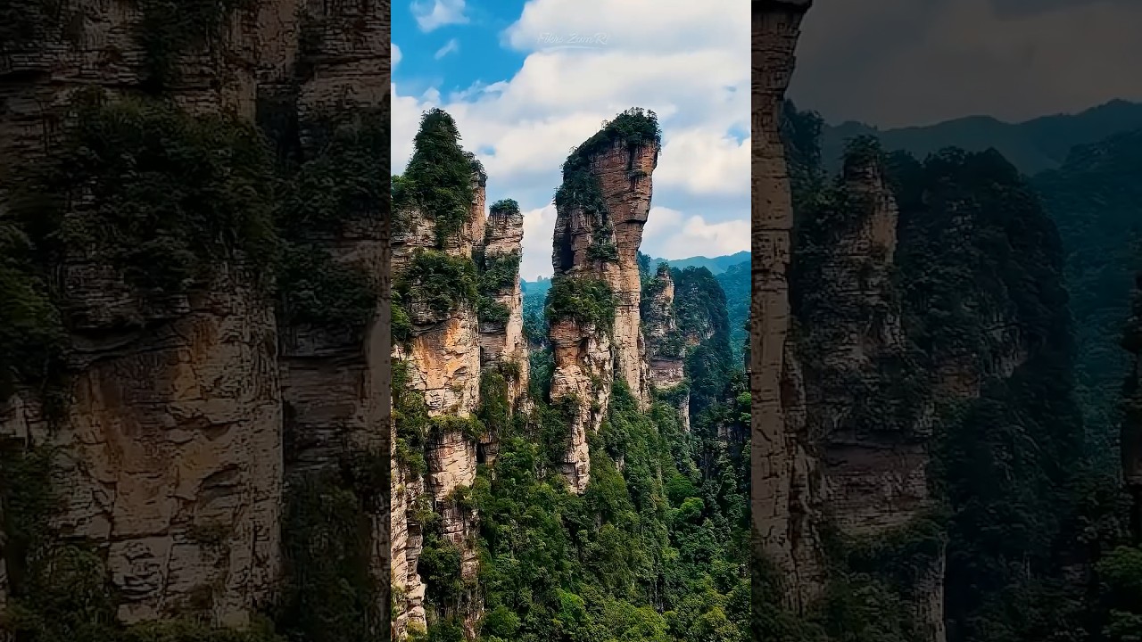 Dunia AVATAR Memang wujud REAL Kat China! 🤯 #zhangjiajie #chinatravel #avatarworld #avatarmountains