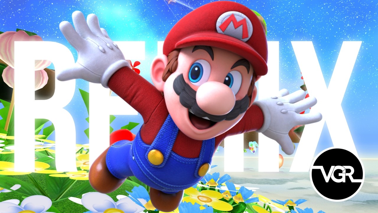 Super Mario Galaxy - Gusty Garden Galaxy (Remix)