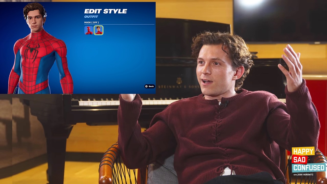 Tom Holland Official Response to Fortnite BND 😭