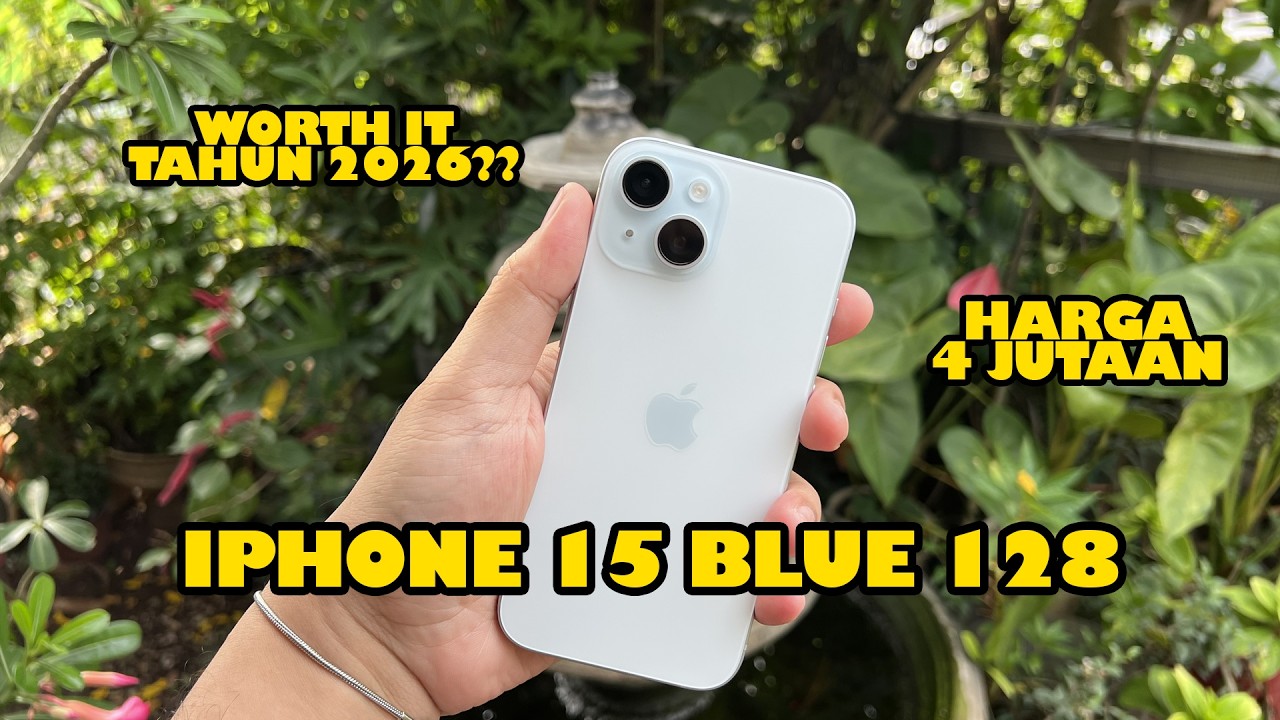 Review Iphone 15 Blue 128 harga 4 jutaan Di Tahun 2026