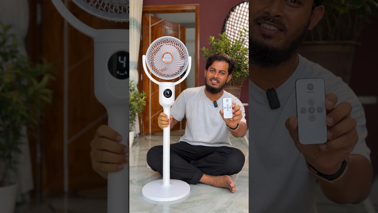 লোভনীয় Remote Control ফ্যান😋 Weidasi WD289 #stuniquetech #fan #RechargeableFan #shorts
