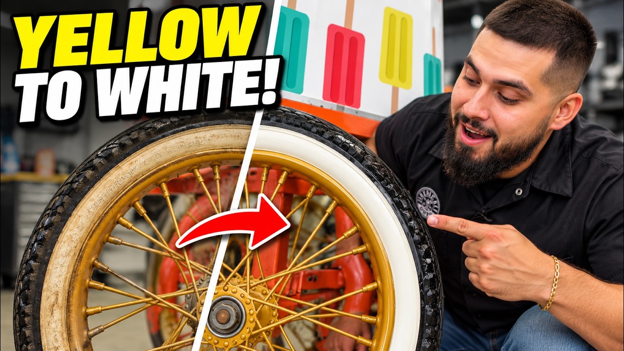 Yellow Whitewalls? This 3-Minute Cleaning Method Works