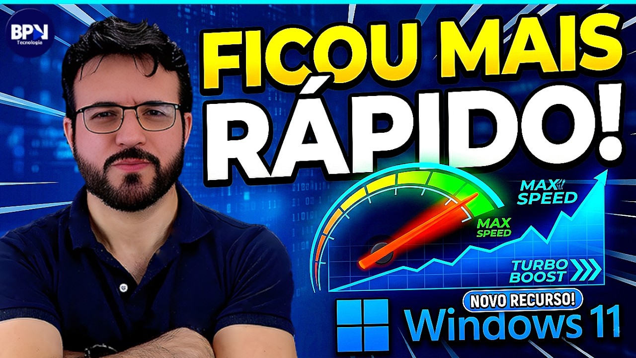 PC FRACO? A Nova Atualização do Windows 11 Deixou Tudo MAIS RÁPIDO!