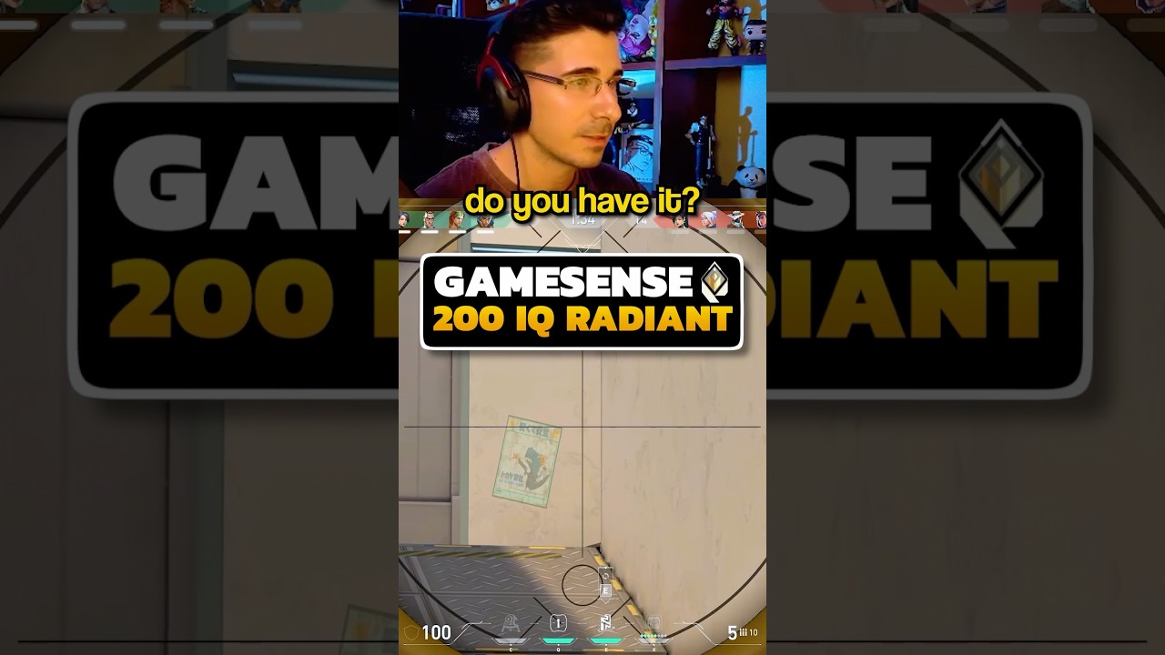 Gamesense de 1 Top Radiant (15 - 14) 🏆 gameplay valorant stream live daily clips highlights shorts