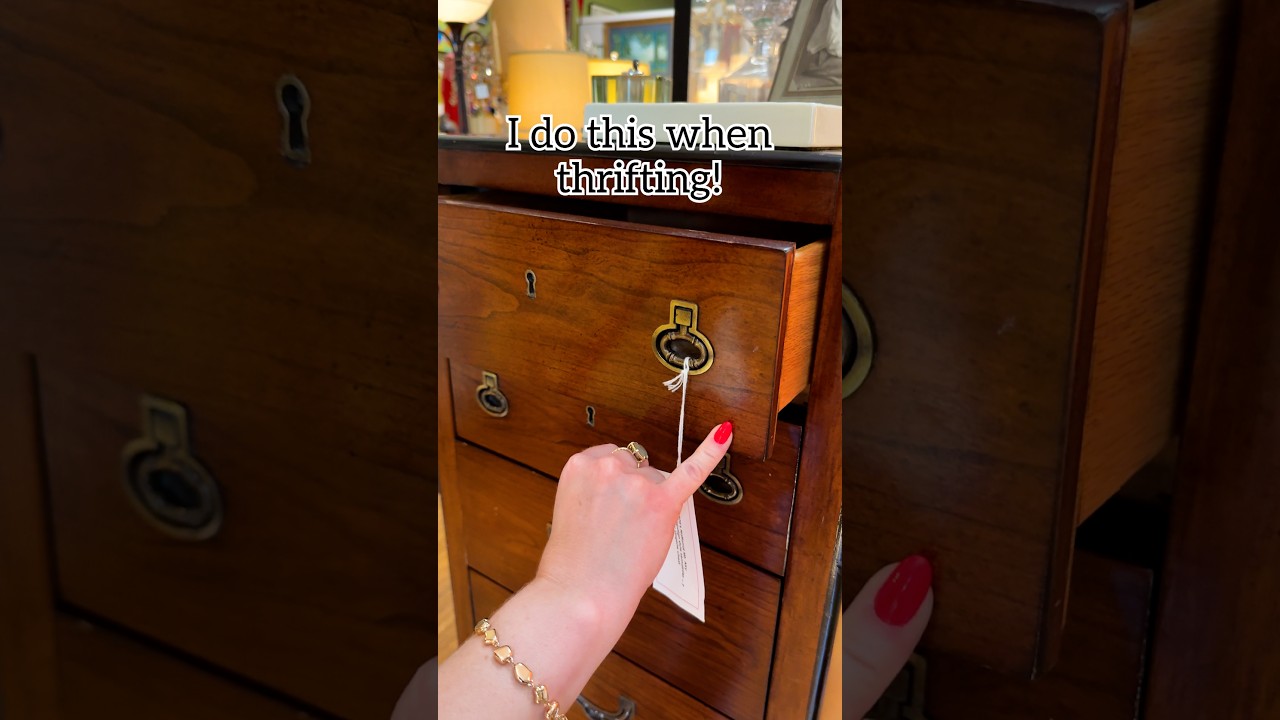 Easy thrift and antique shopping tips to remember! 💁♀️#thrifting #antiques