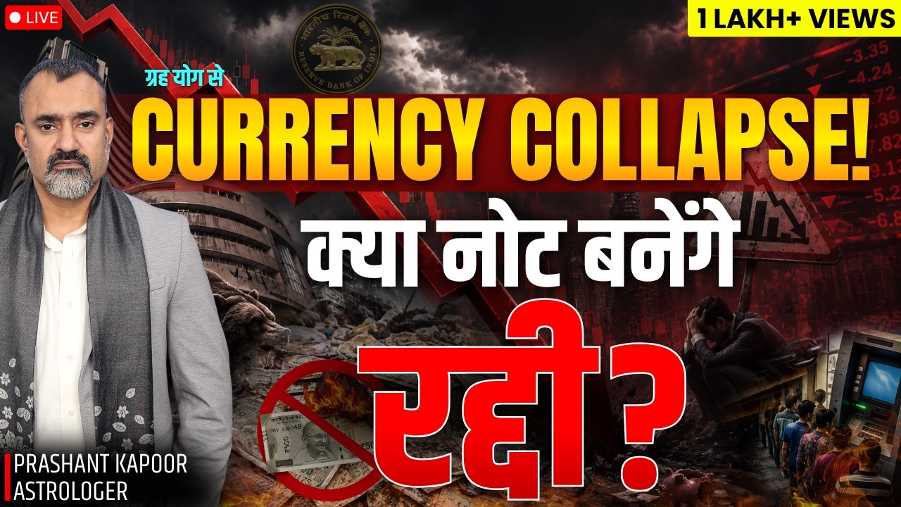 Global Currency Crisis & Financial Systems Collapse Astrological Prediction by Prashant Kapoor