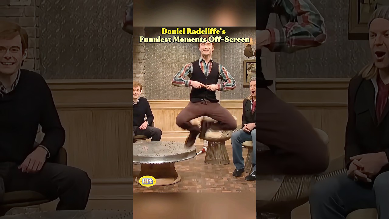 Daniel radcliffe’s funniest moments 👀 #danielradcliffe #funny #imitate #celebrity #usa #youtube