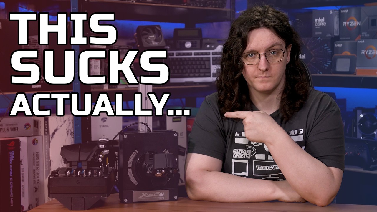 Actually This Thing Is Trash - Logitech X56 HOTAS Review Update
