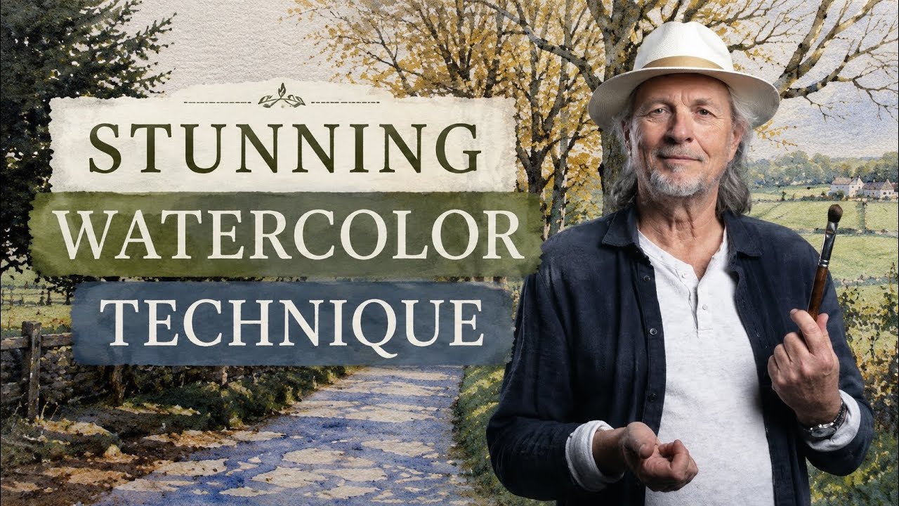 Inside Richard Thorn’s Brilliant Way of Teaching Watercolor