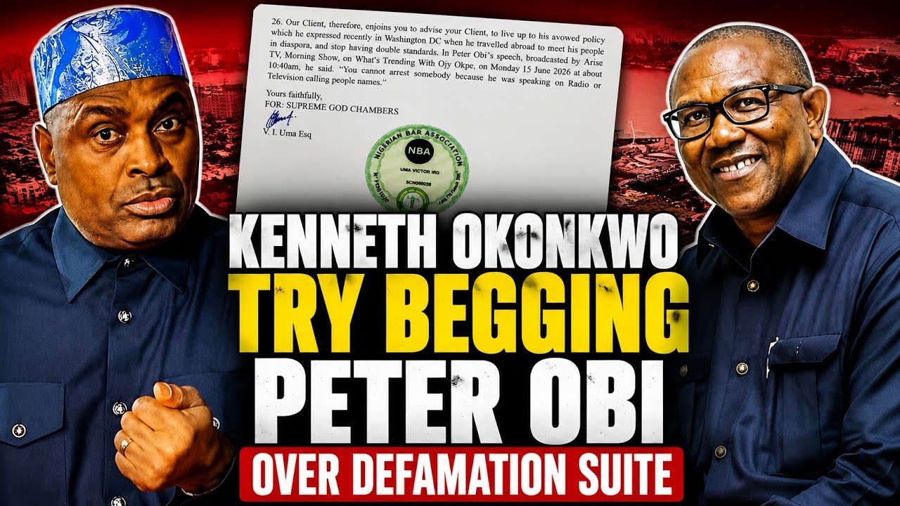 Reactions, As Kenneth Okonkwo tries to beg Peter Obi over defamation suite against him 