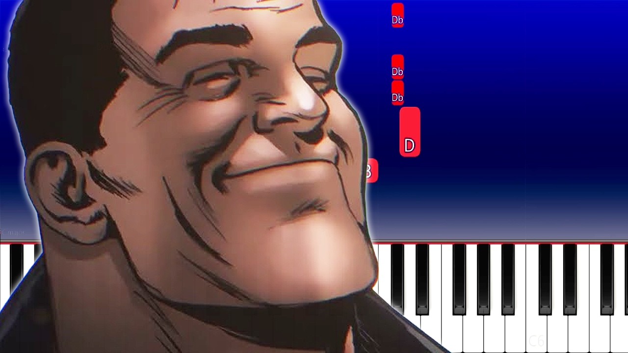 Excuse Me Sir - Billy Butcher Comic (Piano Tutorial)