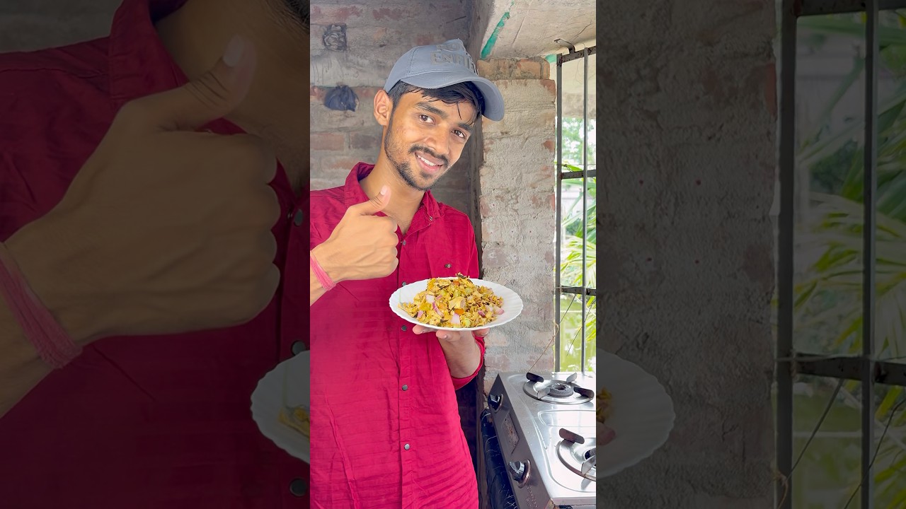 Papad ka chat Bana kar Khaya 😋#cooking #food #recipe #vlog #dailyvlog #lifestyle #shorts