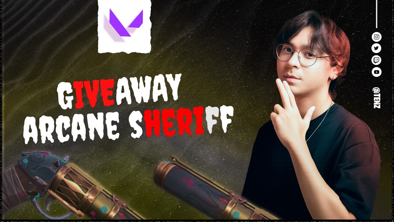 TenZ: Get your Arcane Sheriff right now! Streaming with subs in Valorant!
