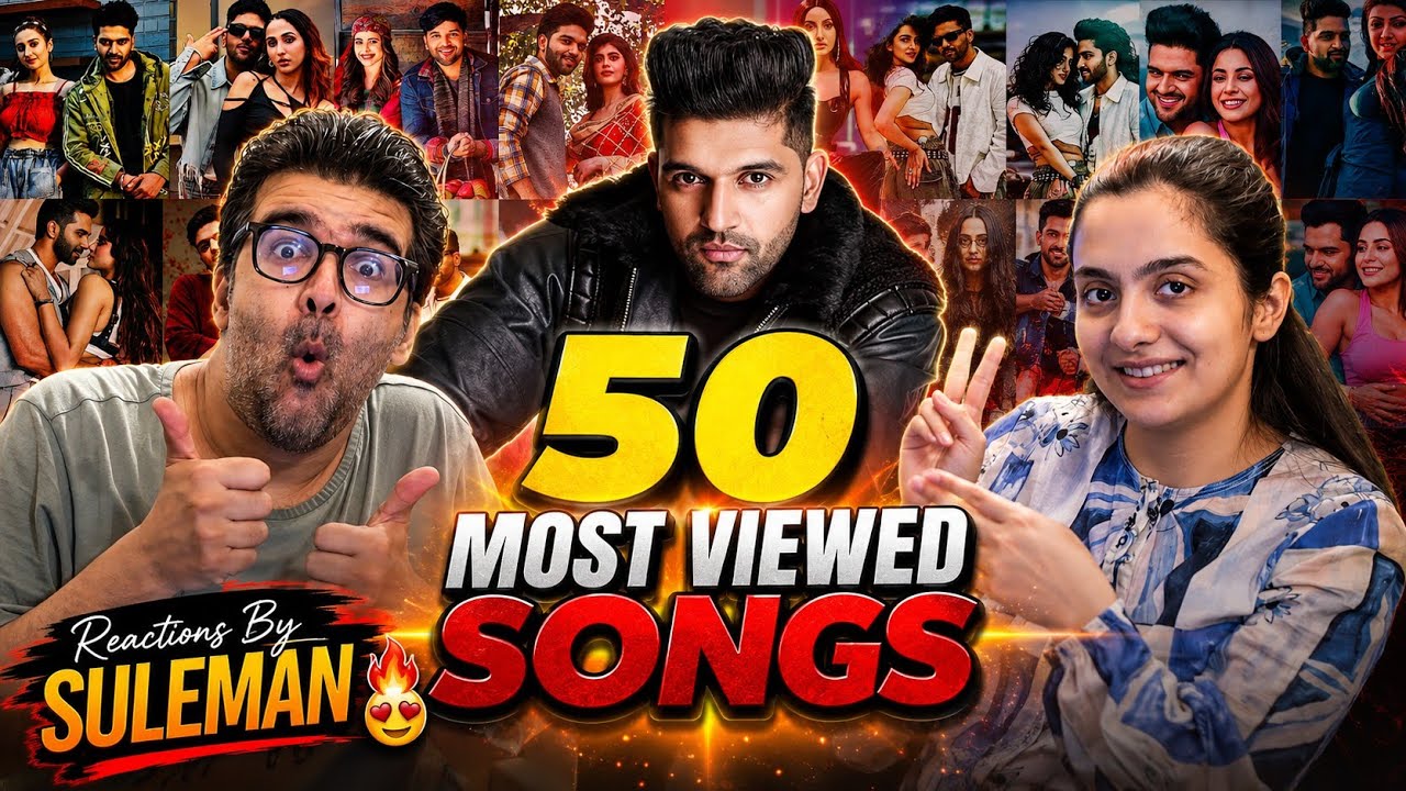 Reaction On Guru Randhawa Most Viewed Top 50 Songs | 2026 Updated 