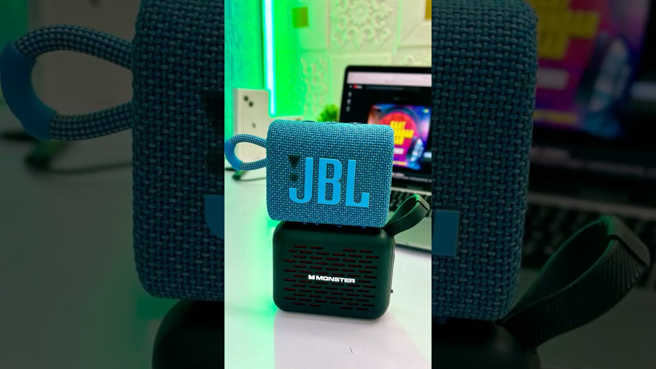 JBL Go 3 vs Monster ES01 Speaker Comparison 🔥 | Original JBL vs Chinese Speaker
