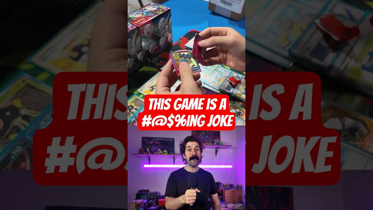 The Pokemon TCG is So Unserious #pokemon #pokemoncards #pokemontcg #pokemoncommunity #tcg