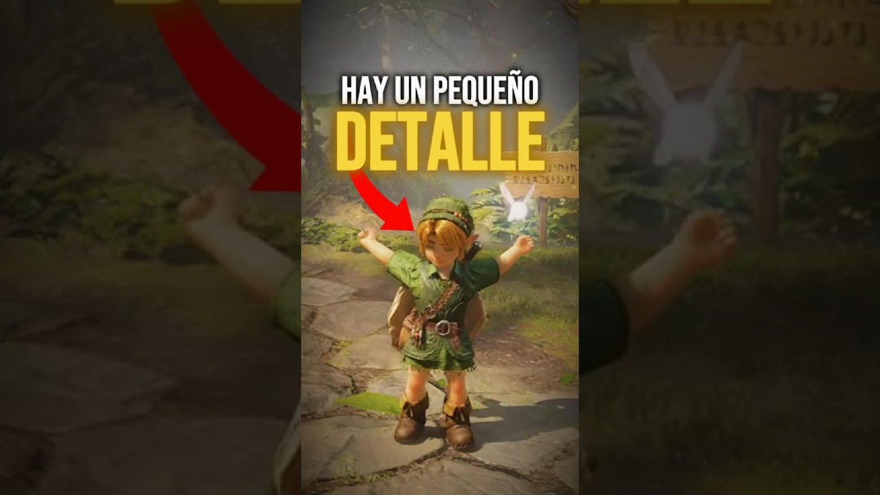 Un PEQUEÑO DETALLE del REMAKE de Ocarina of Time 👀 #zelda #ocarinaoftime #switch2 #nintendo #gaming