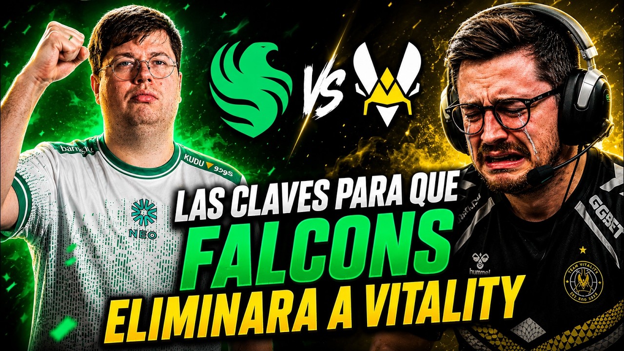 ANALISIS de Falcons contra Vitality:Las claves de la caida de Vitality