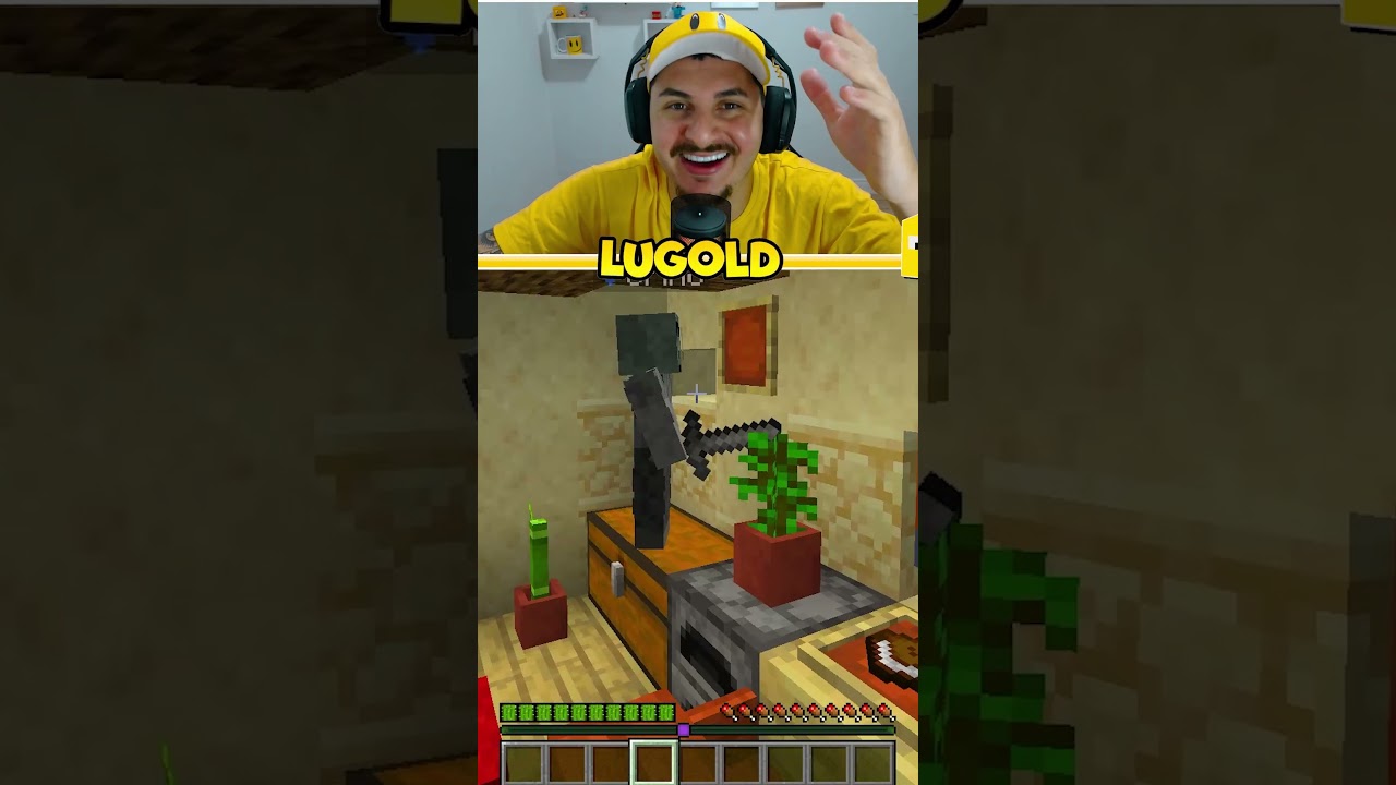 Ele não REPAROU no CACTO Incomum! #minecraft