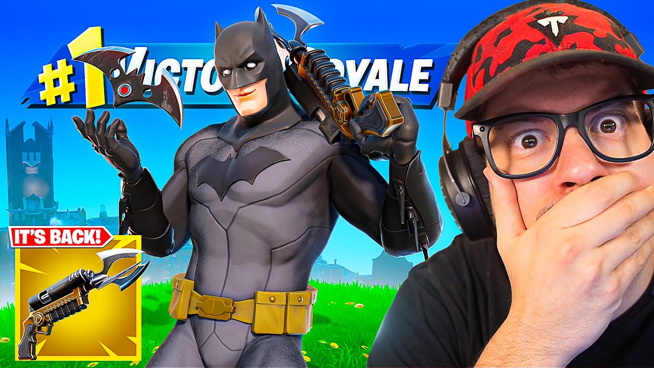 NEW MYTHIC *BATMAN UPDATE* in FORTNITE!