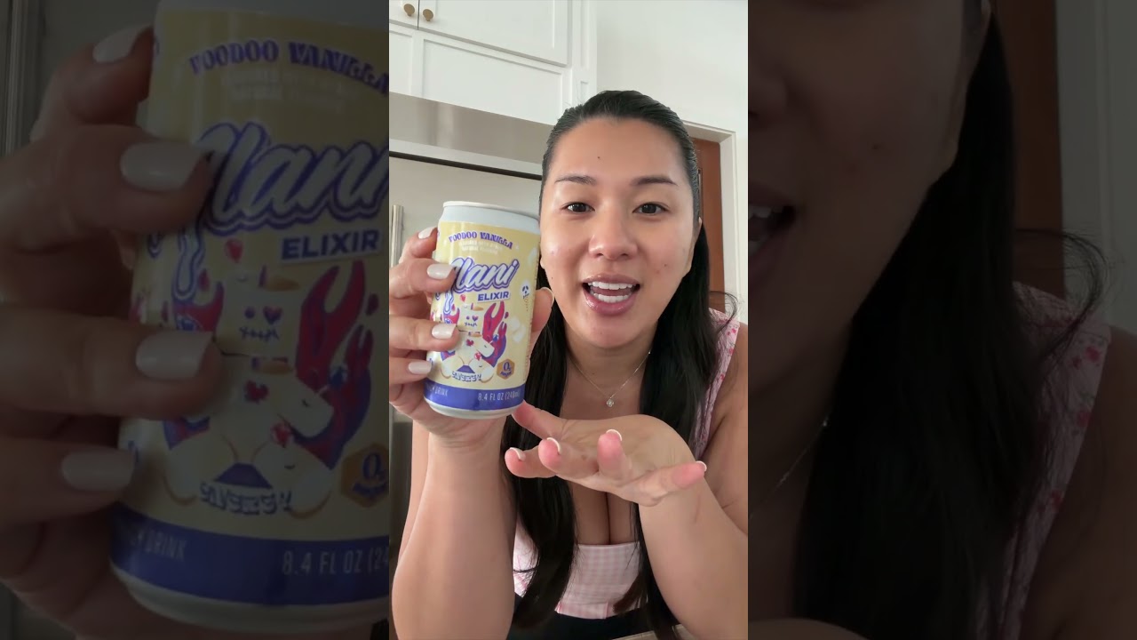 Taste Test Of Viral Alani Nu Energy Drink! #alaninu #tastetest