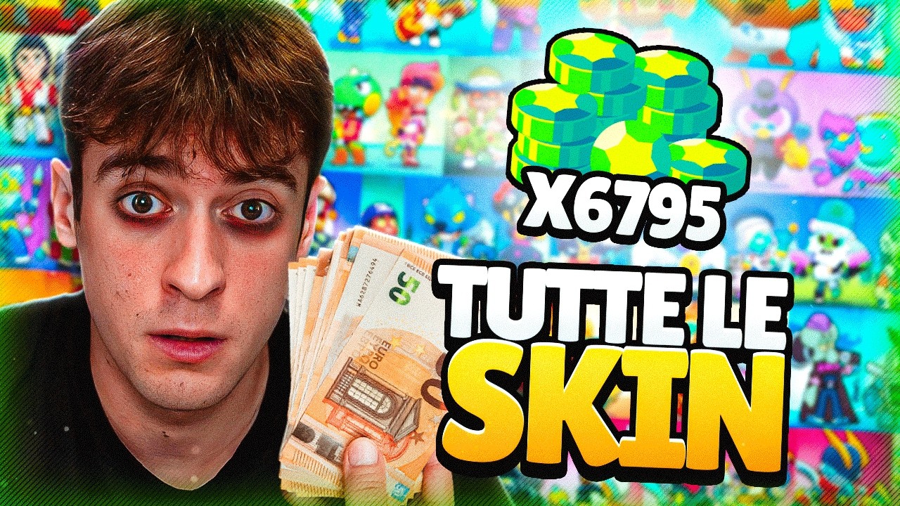COMPRO di NUOVO TUTTE LE SKIN SU BRAWL STARS!! (COSTOSO)